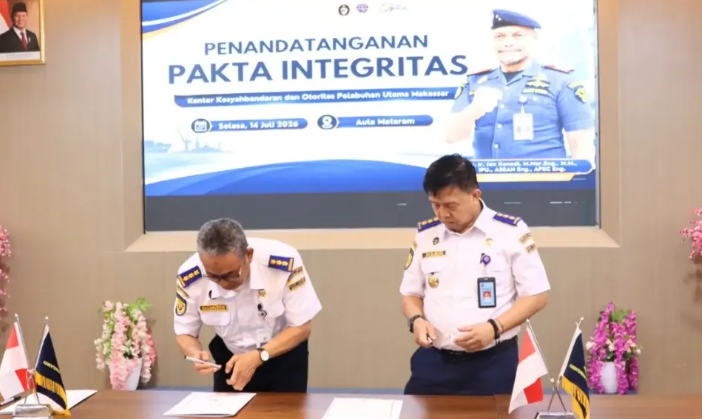 Satu Janji, Satu Komitmen: KSOP Utama Makassar Tegaskan Langkah Menuju Pelabuhan Bebas Korupsi dan Melayani!
